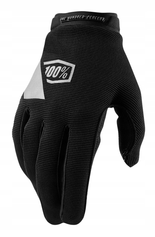 Rękawiczki Rowerowe 100% Ridecamp Womens Glove Black XL (długość dłoni