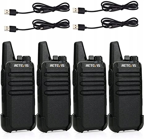 Retevis RT622 Walkie Talkie, Mini Krótkofalówki Przenośne, PMR446, 3KM, Vox