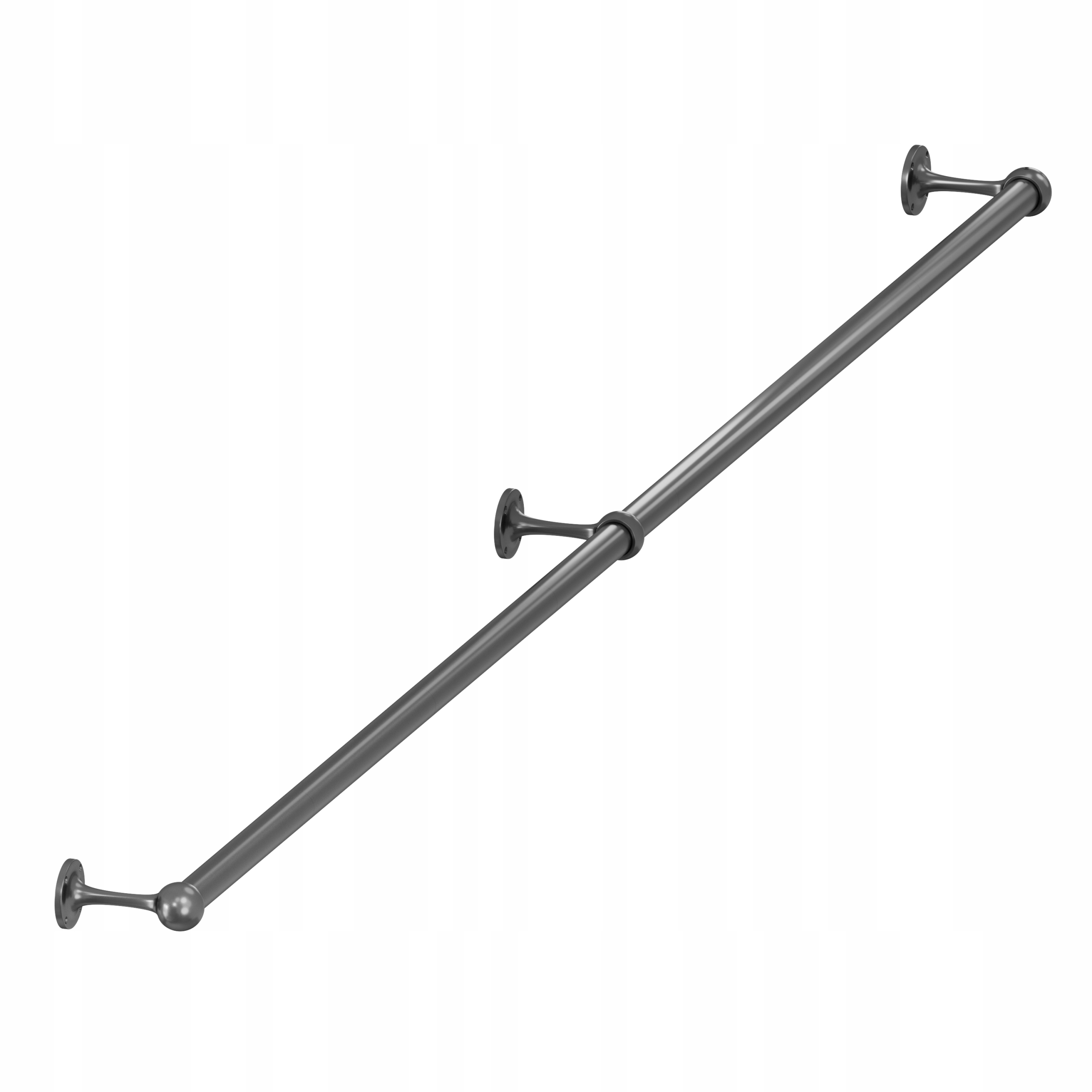 Schodišťové Zábradlí Na Schody Držák Grafit 25 mm 200 cm Nazare