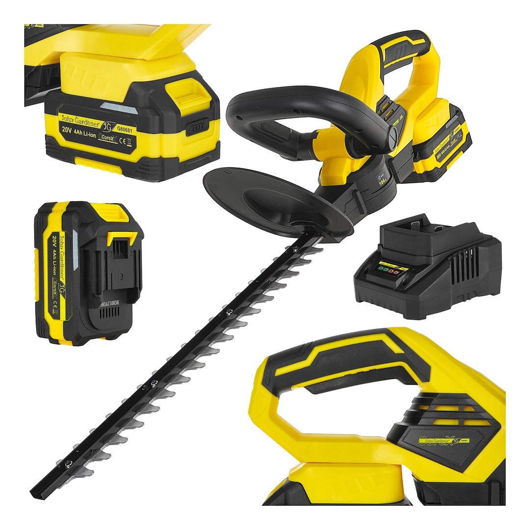 Akumulátorové nůžky na živý plot 450 mm 4.0 Ah 20 V CoreX (2)