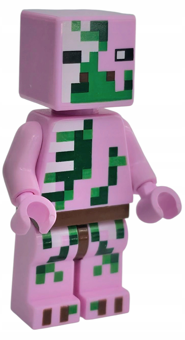 Lego Figurka Minecraft min021 Zombie Pigman • Cena, Opinie Allegro