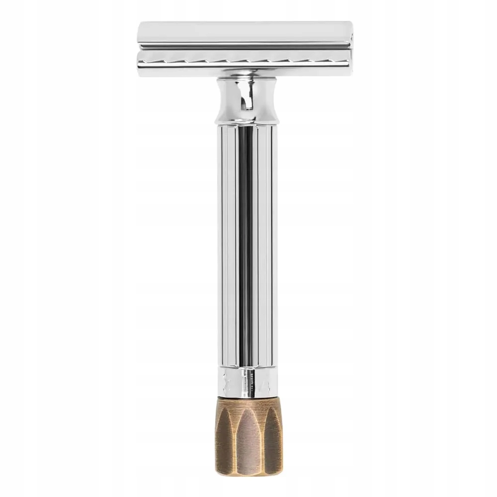 Merkur maszynka do golenia regulowana Progress 500 Chrome Brass