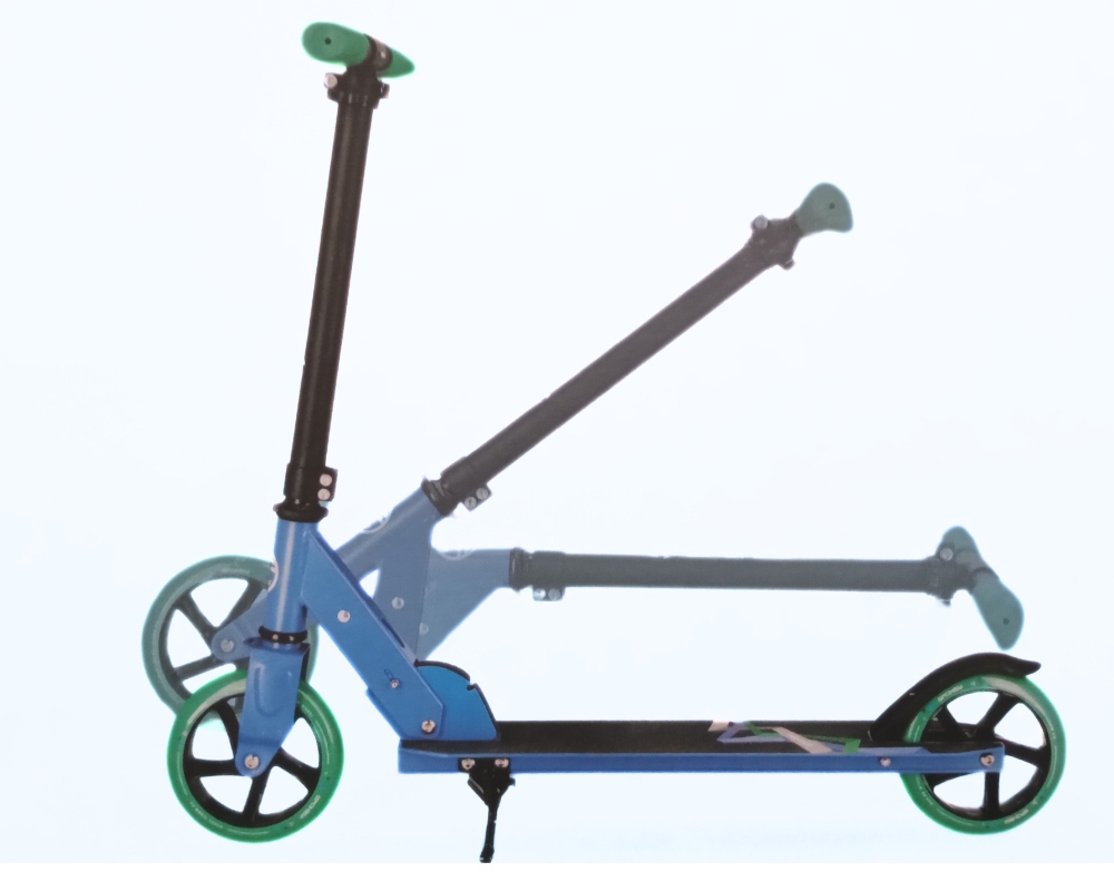 HULAJNOGA SPOKEY NIEBIESKI Z ZIELONYM 2-KOŁOWA Marka Spokey