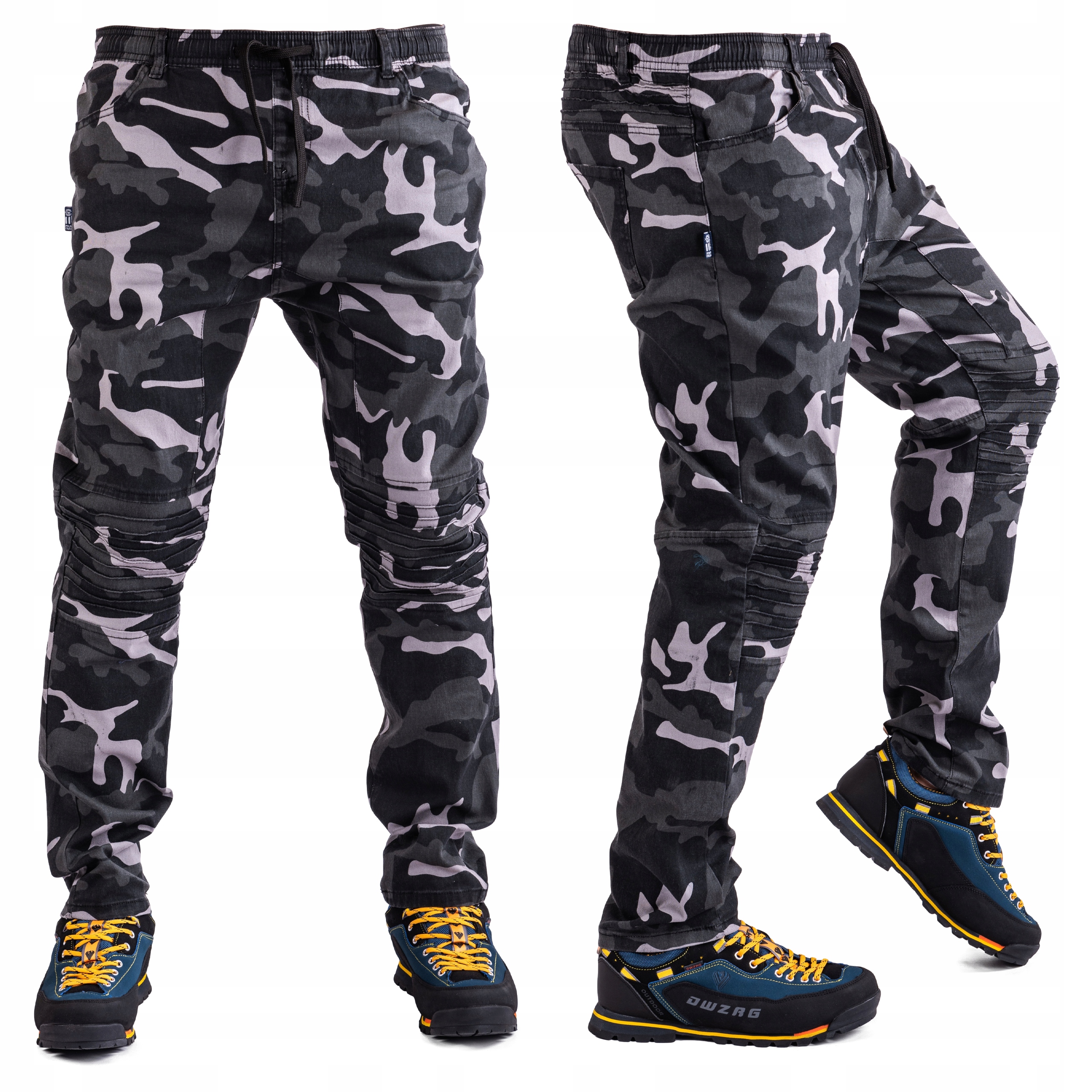 

Pas 96cm Spodnie materiałowe szare Moro Felix r.XL