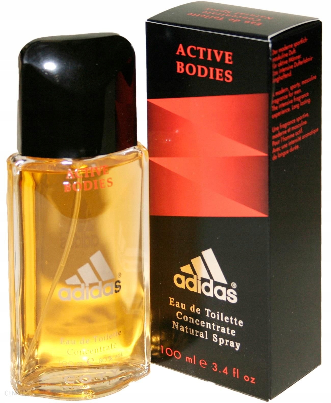 Adidas Active Bodies 100 ml toaletní voda Edt