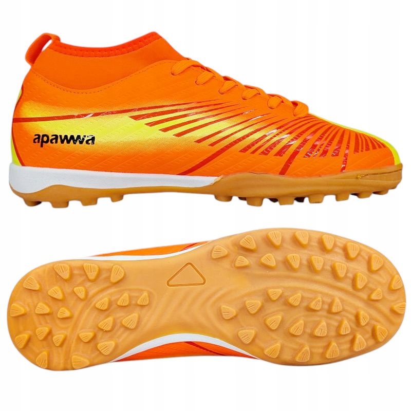 Turfy Dziecięce Ze Skarpetą Piłkarskie Na Orlik Do Gry w Piłkę Nożną 38