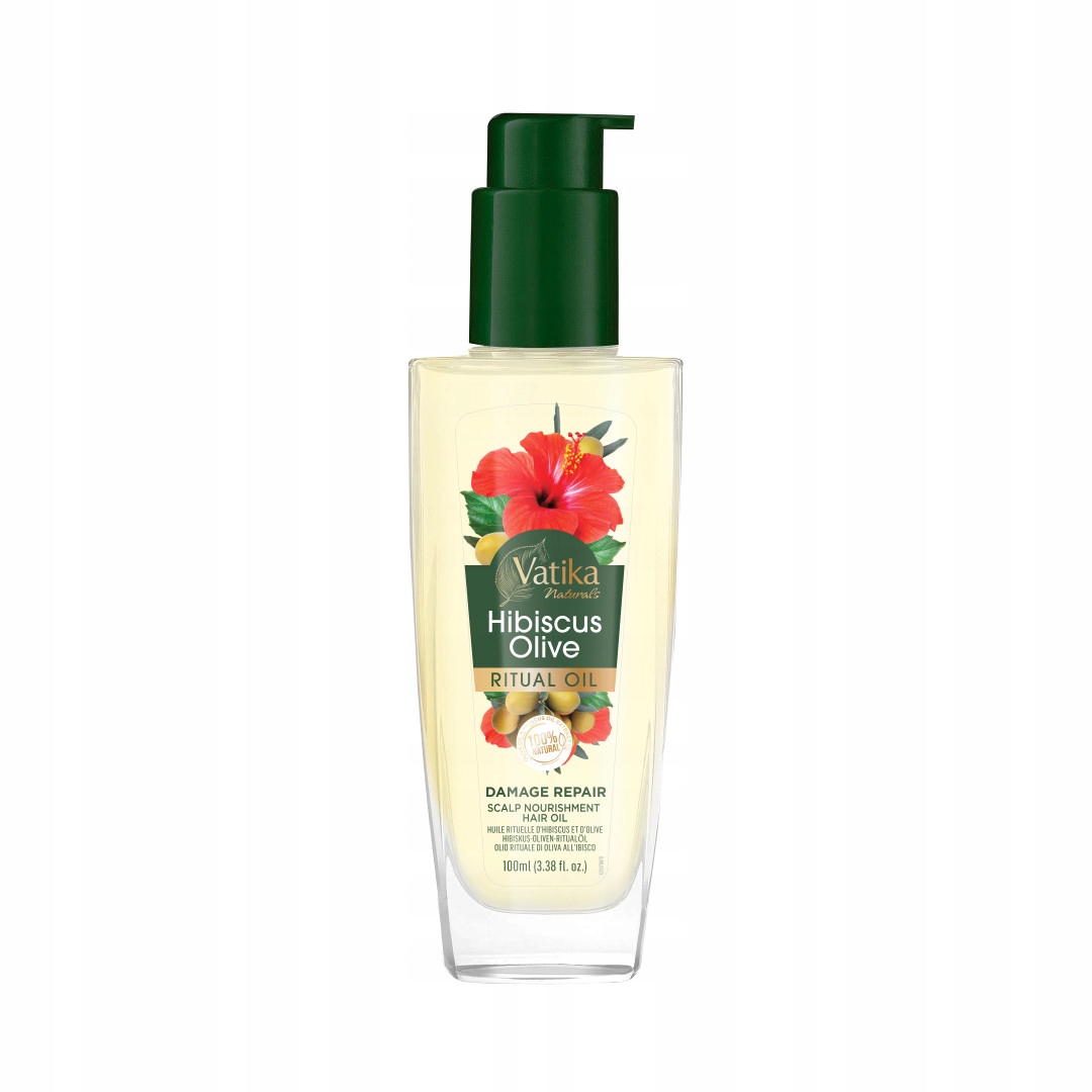 Dabur Vatika Hibiscus Olive regenerační olej na vlasy 100 ml 1 ks