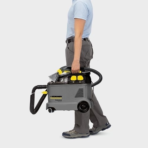 KARCHER PUZZI 8/1 C ODKURZACZ PIORĄCY ZESTAW PROMO Kolor dominujący srebrny/szary