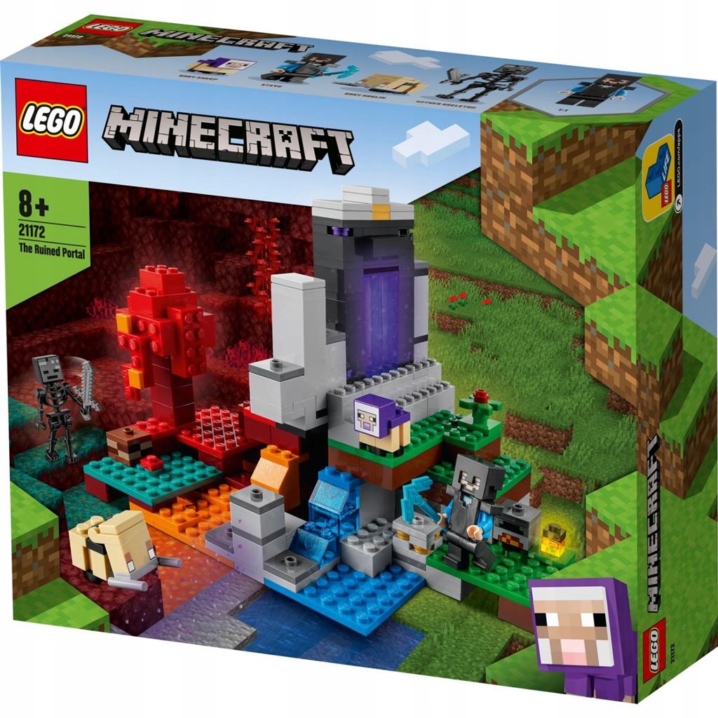 Lego Minecraft 21172 Zničený portál