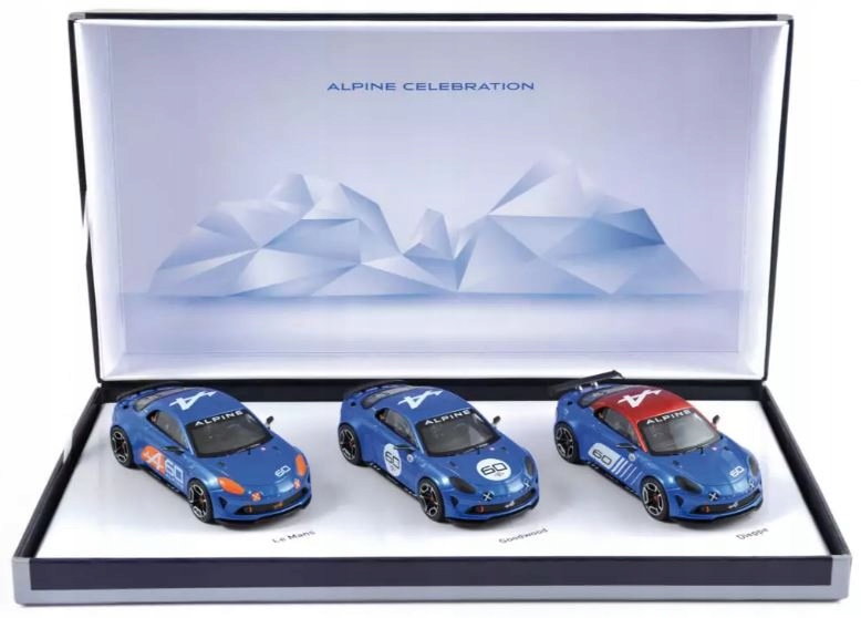 Norev 3X Alpine Celebration Set A60 Limitovaná Edice 214/500