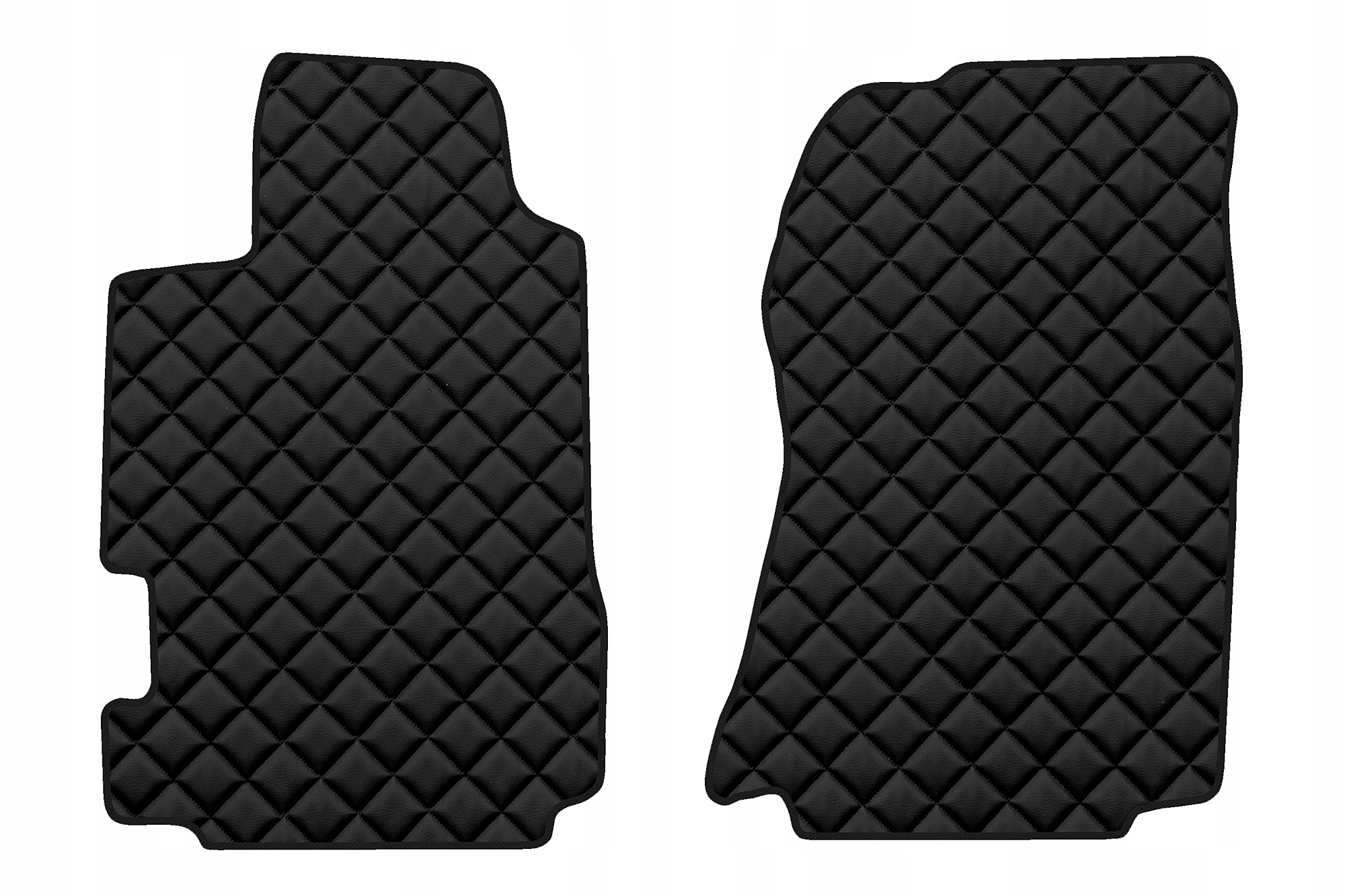 Коврики F-Core прошытые Av195 BLACK 2 el.