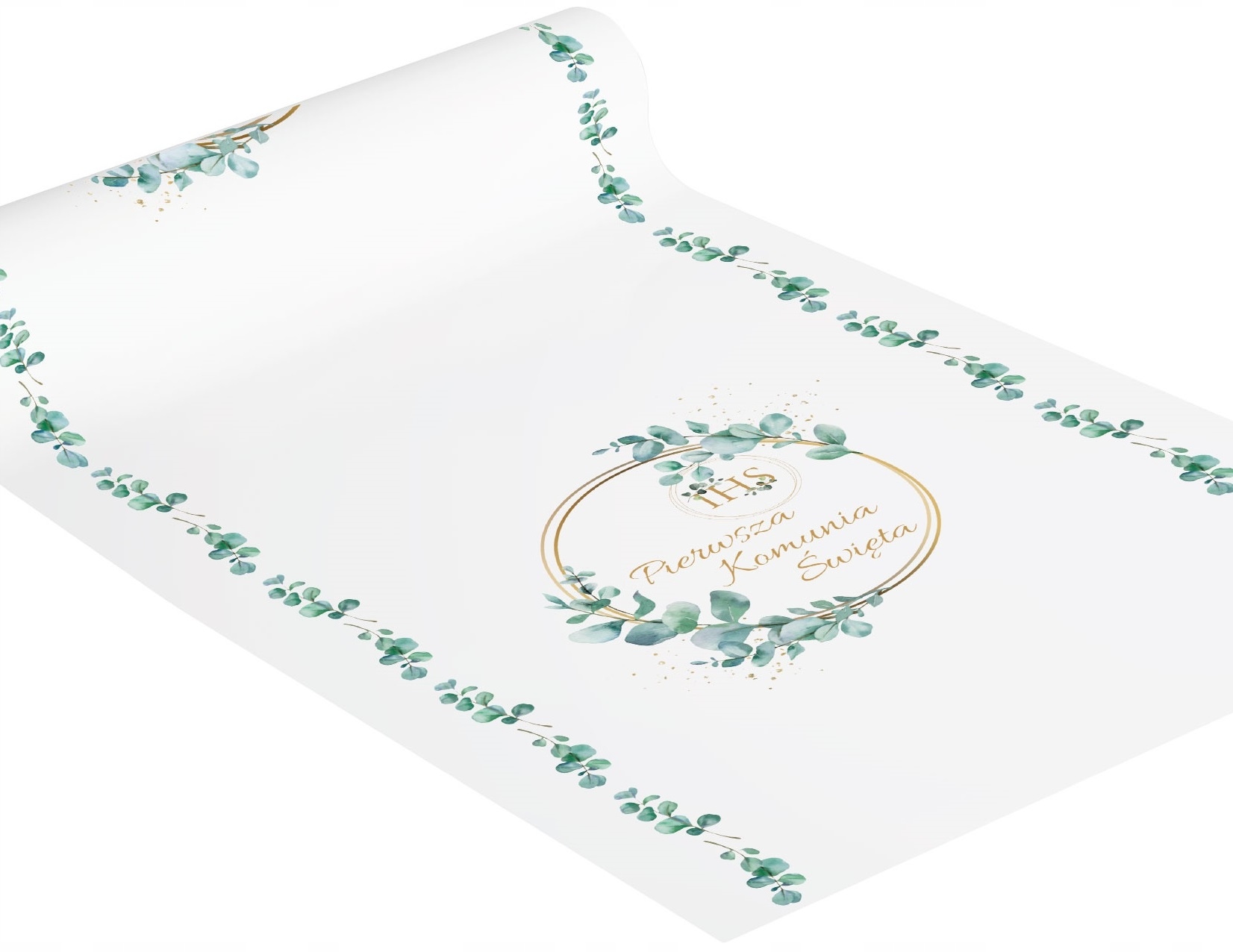 

Bieżnik Komunijny na Stół Ihs Obrus Komunia 5m