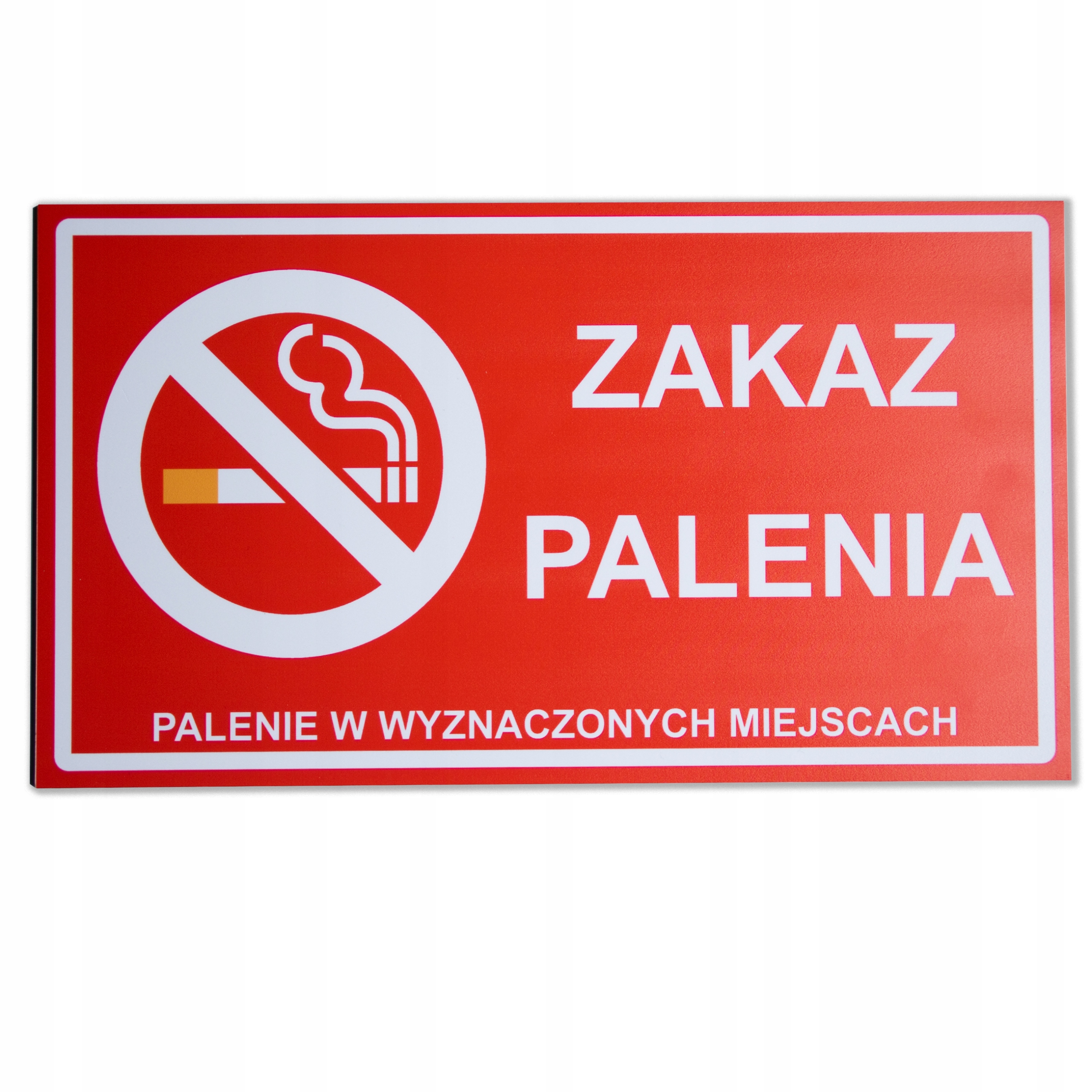 

Tabliczka Pcv Zakaz Palenia Informacyjna Tablica