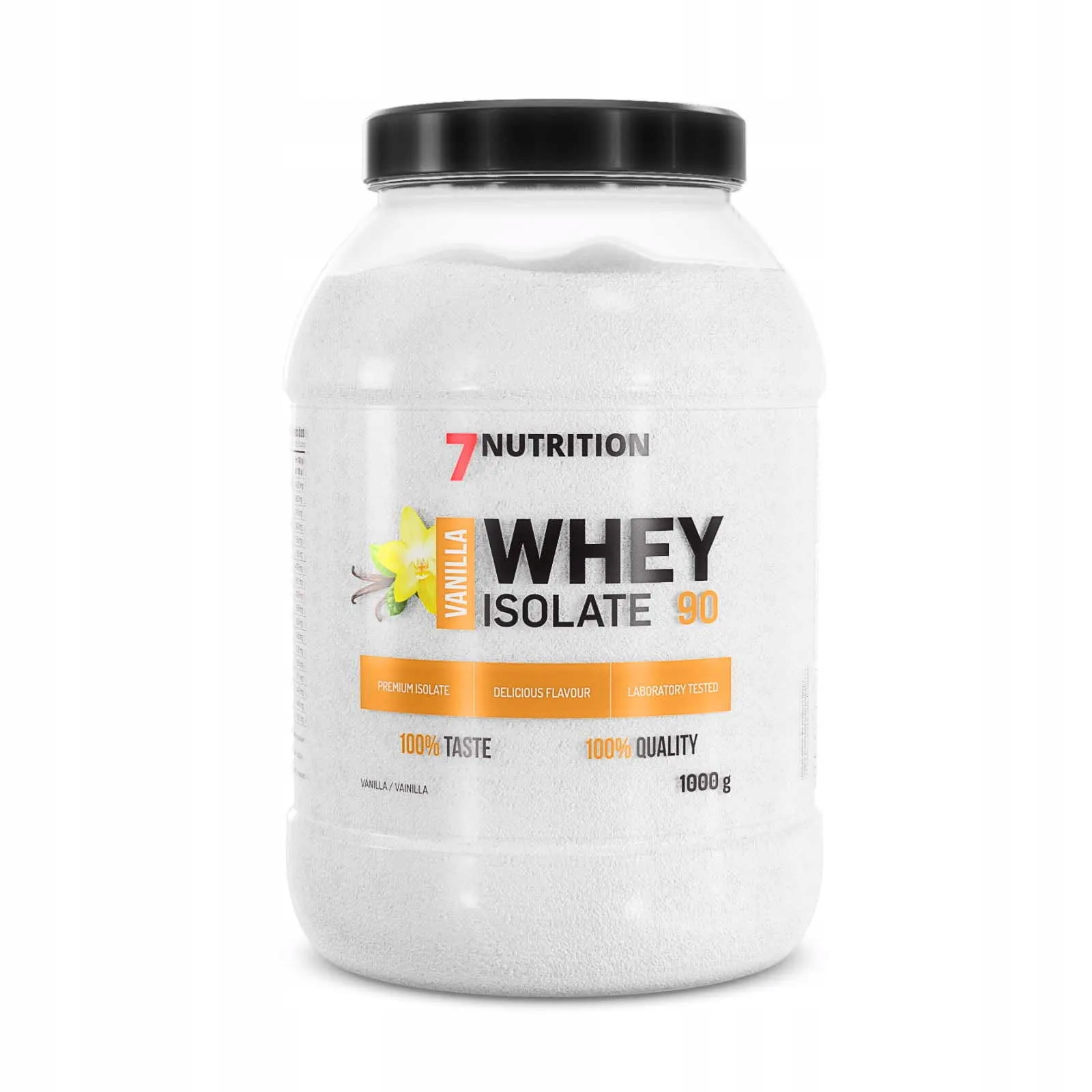 7NUTRITION Whey Isolate 90 Protein Wpi Proteinový Izolát 1 kg Vanilka