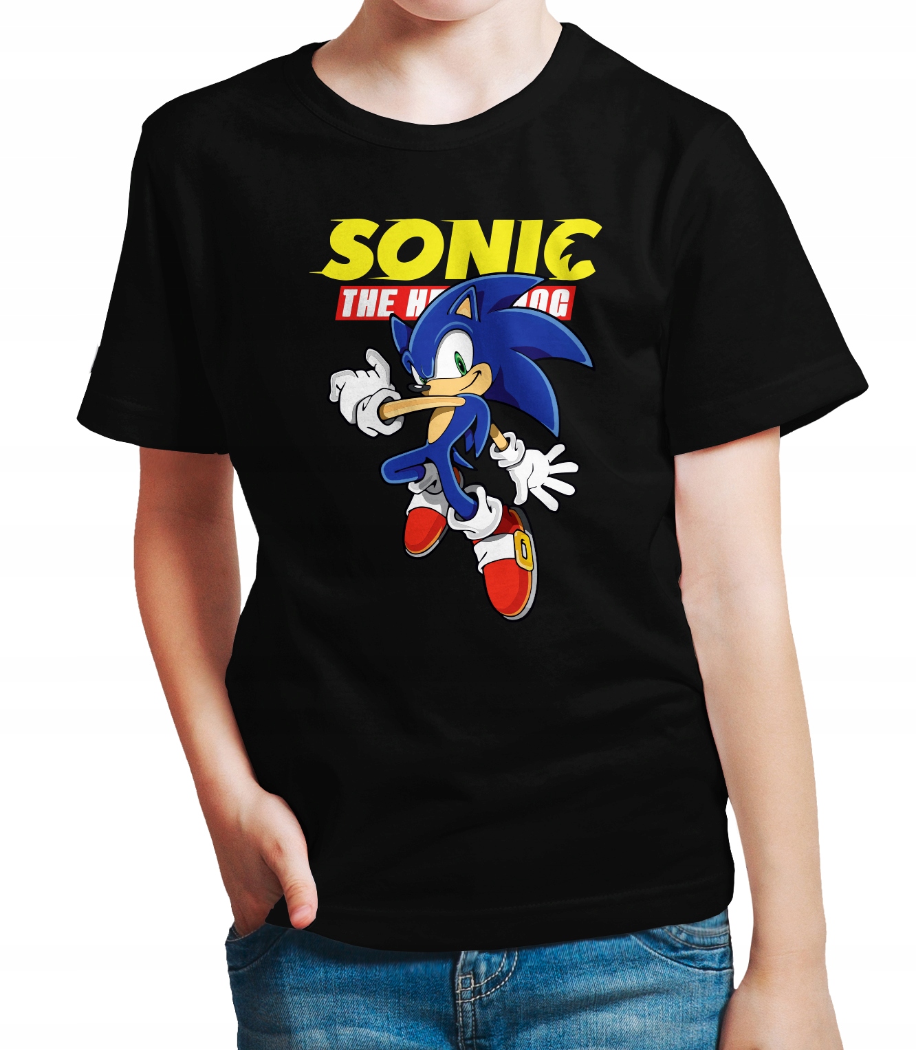 

Koszulka dziecięca Szybki Sonic The Hedgehog 152