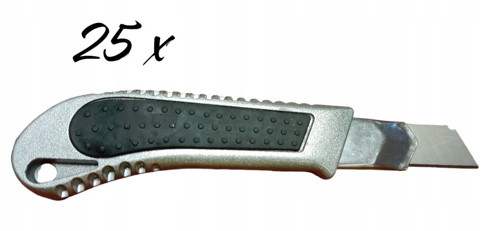Nůž kovový na odlamovací čepele 18 mm na tapety kovový Tapeciak Nůžky Kormax