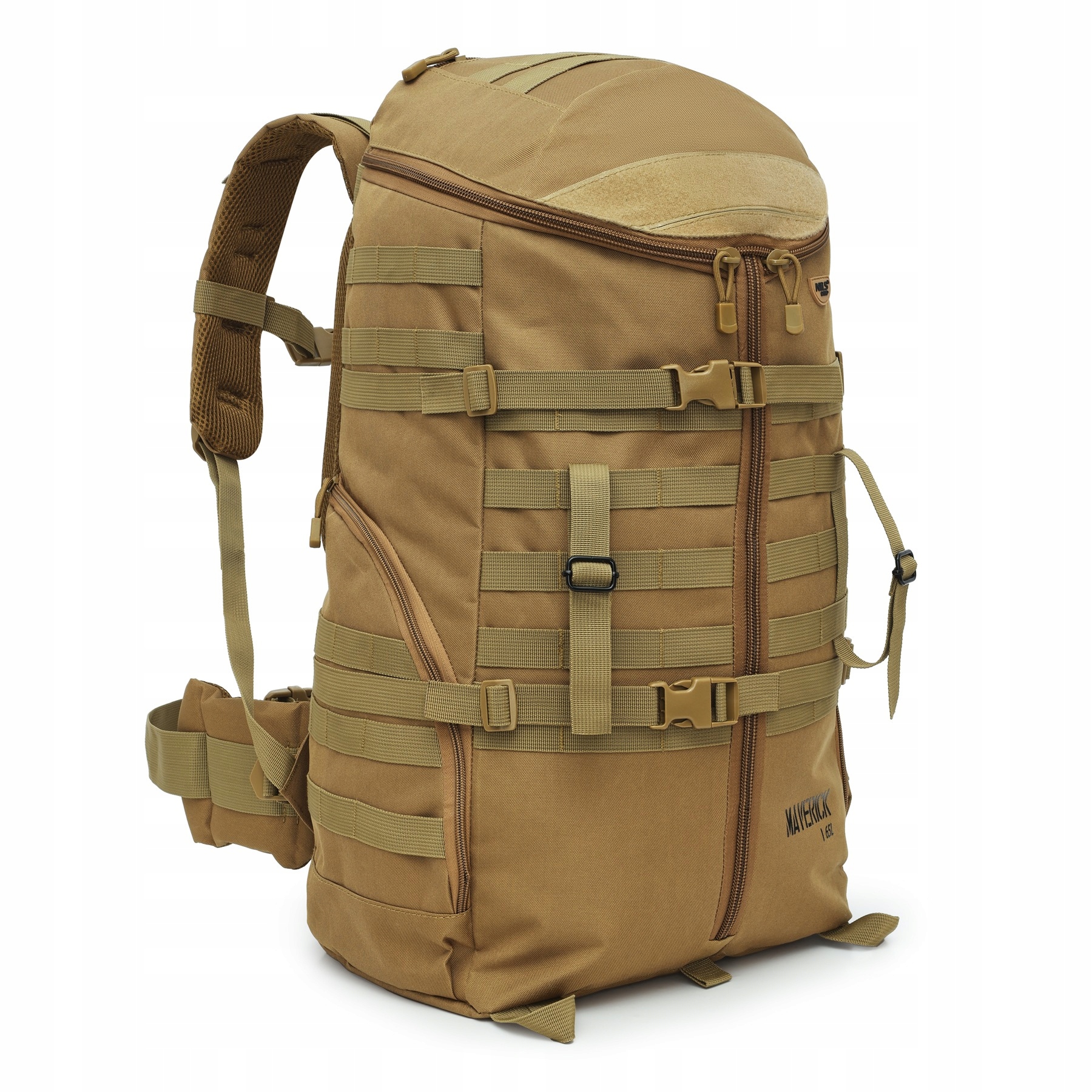 Plecak taktyczny NC3903 Maverick militarny Edc ucieczkowy rzepy Molle 65L