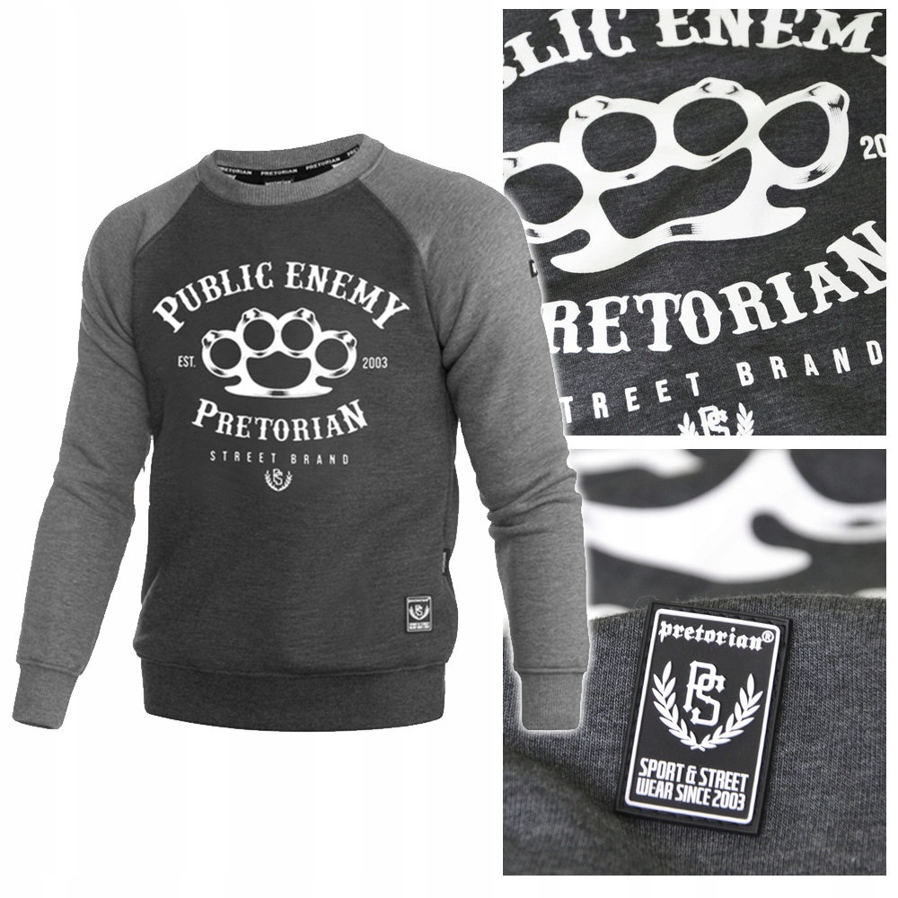 

Bluza męska Public Enemy Pretorian klasyczna r.XL