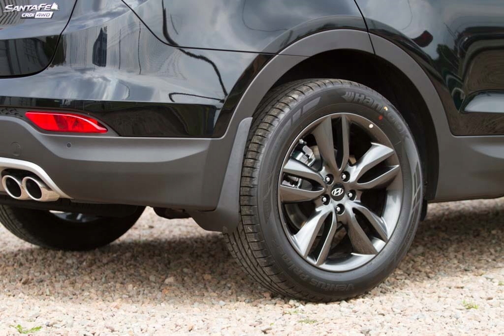 CHLAPACZE DEDYKOWANE KOMPLET HYUNDAI SANTA FE 2012-2018 Strona zabudowy przód + tył