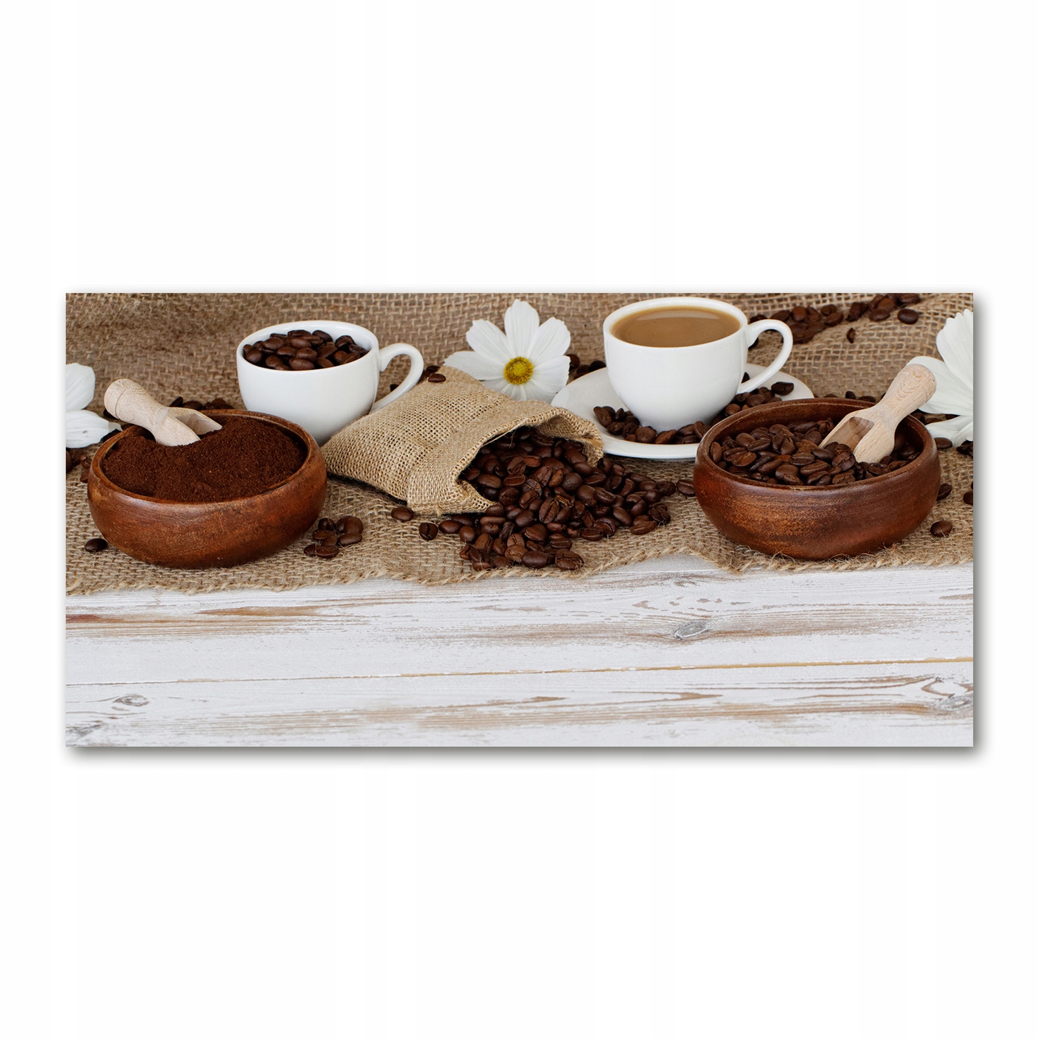 

Foto-obraz akryl Filiżanka kawy zdjęcie 140x70 cm