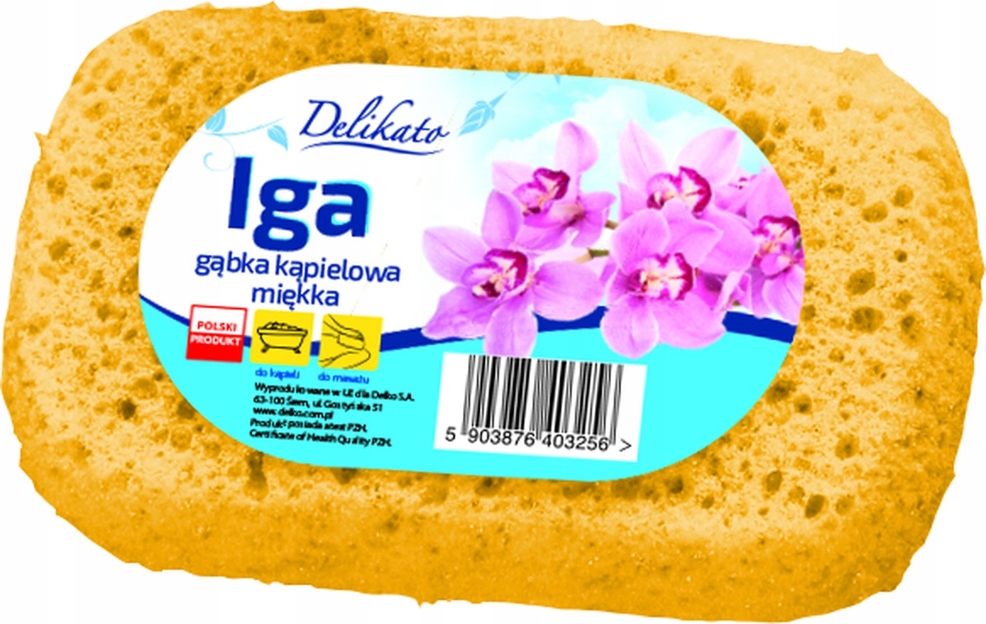 

Delikato, Gąbka do kąpieli Iga