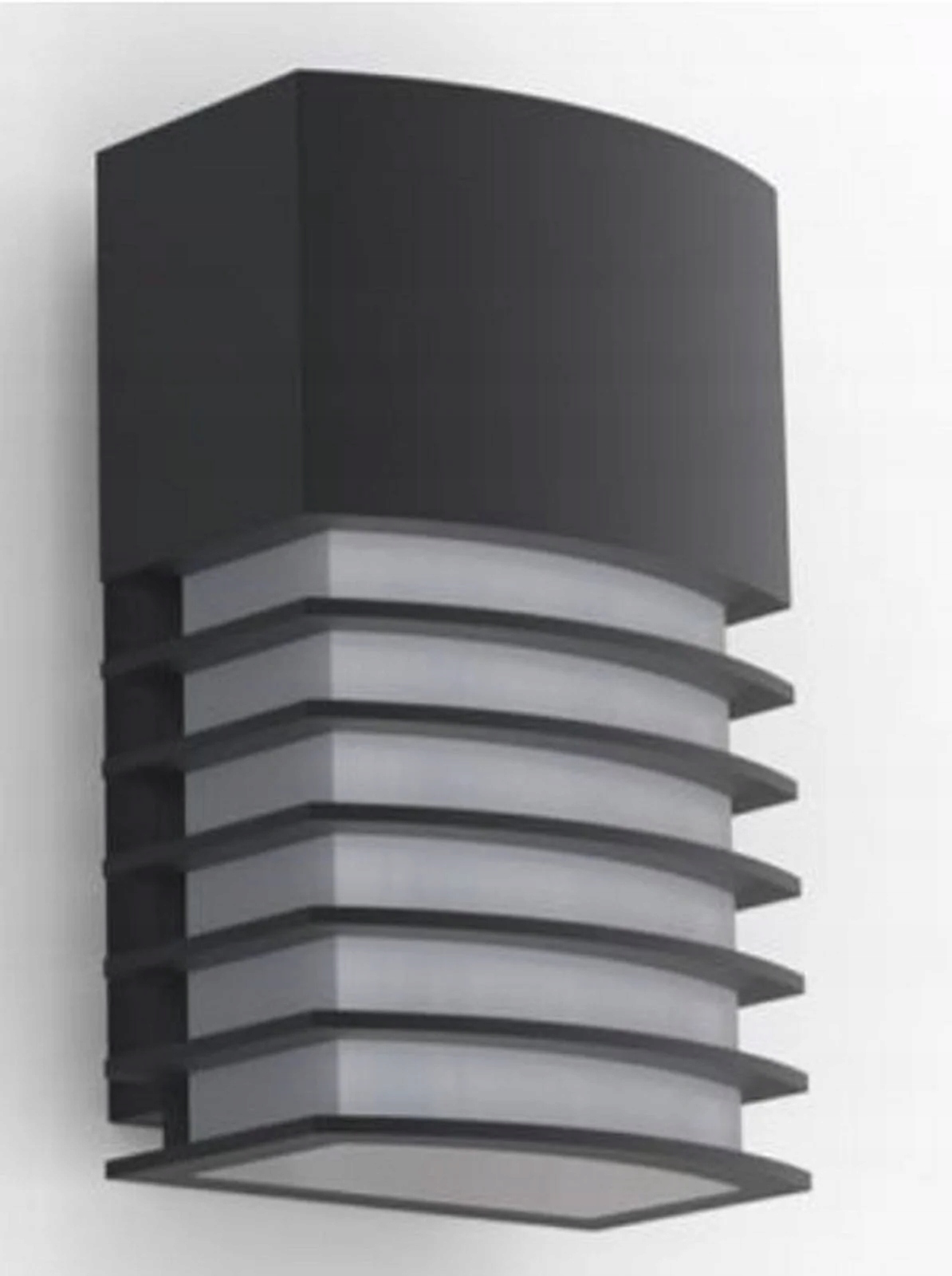 Venkovní fasádní svítidlo IP44 černé Fulton Lutec