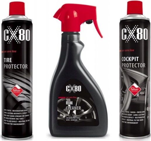 

Zestaw Preparatów CX80 Rim Do Pielęgnacji Kół