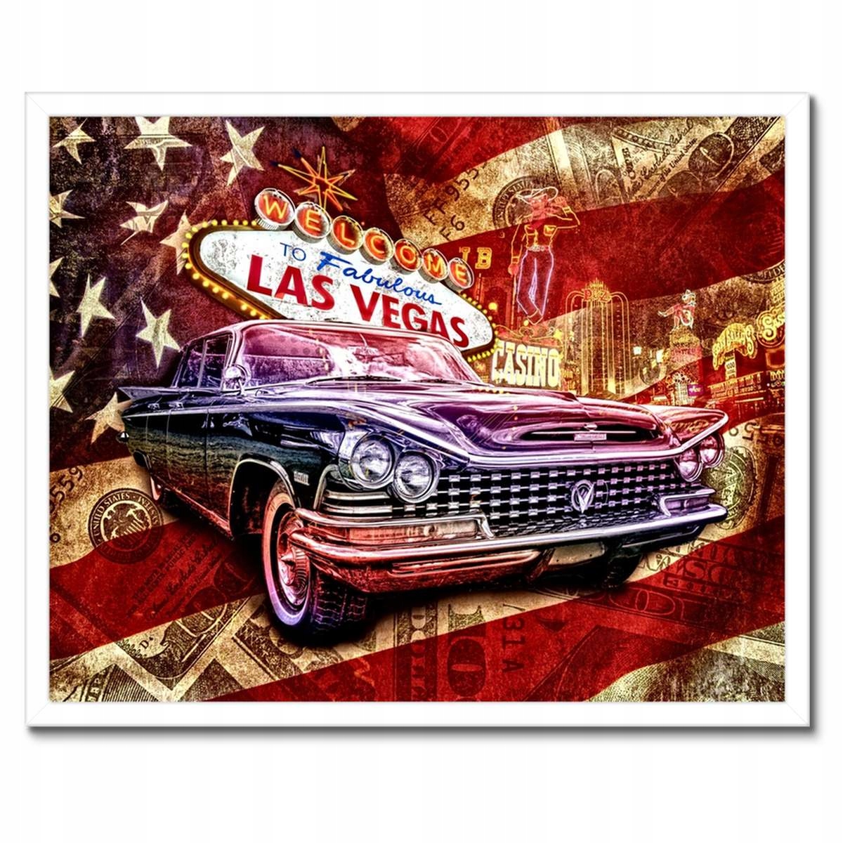 Plakáty v rámu 50x40 Welcome to Fabulous Las Vegas