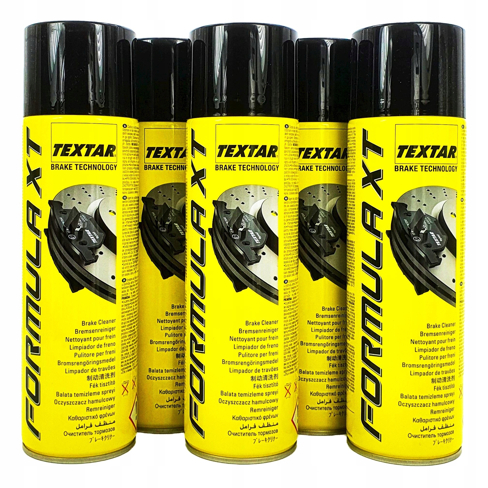 

Zmywacz do hamulców Textar 5X500ml