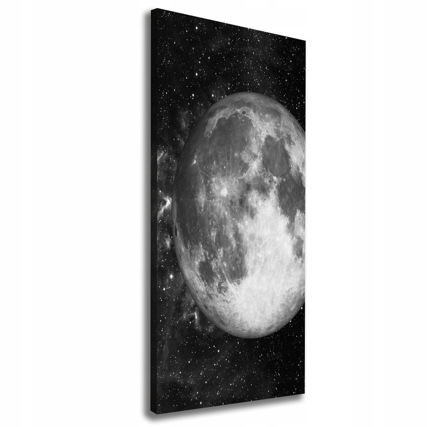 

Nowoczesny obraz canvas na ramie Księżyc 50x125 cm