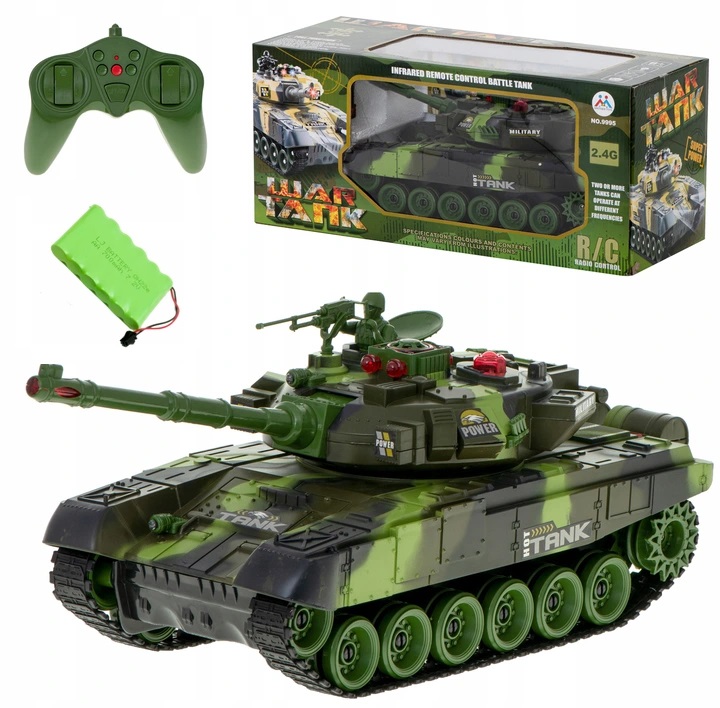 

Wielki Czołg Zdalnie Sterowany Rc War Tank 43 cm