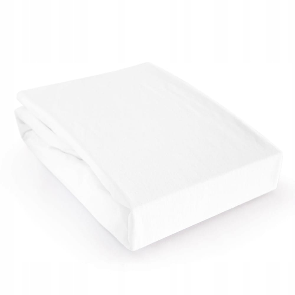 Prostěradlo s gumou jersey 90x200 Darymex bílé