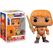 Figurka Funko Pop Masters of the Universe 991 He-Man Svítící Speciální Edice