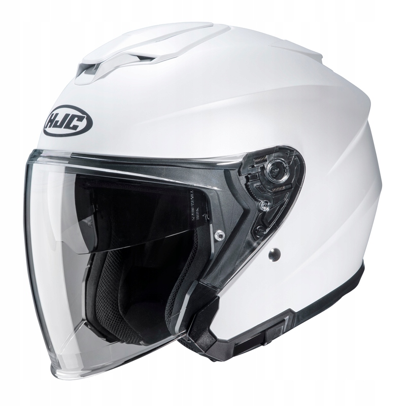 KASK MOTOCYKLOWY OTWARTY HJC I30 BIAŁY MAT ROZMIAR L