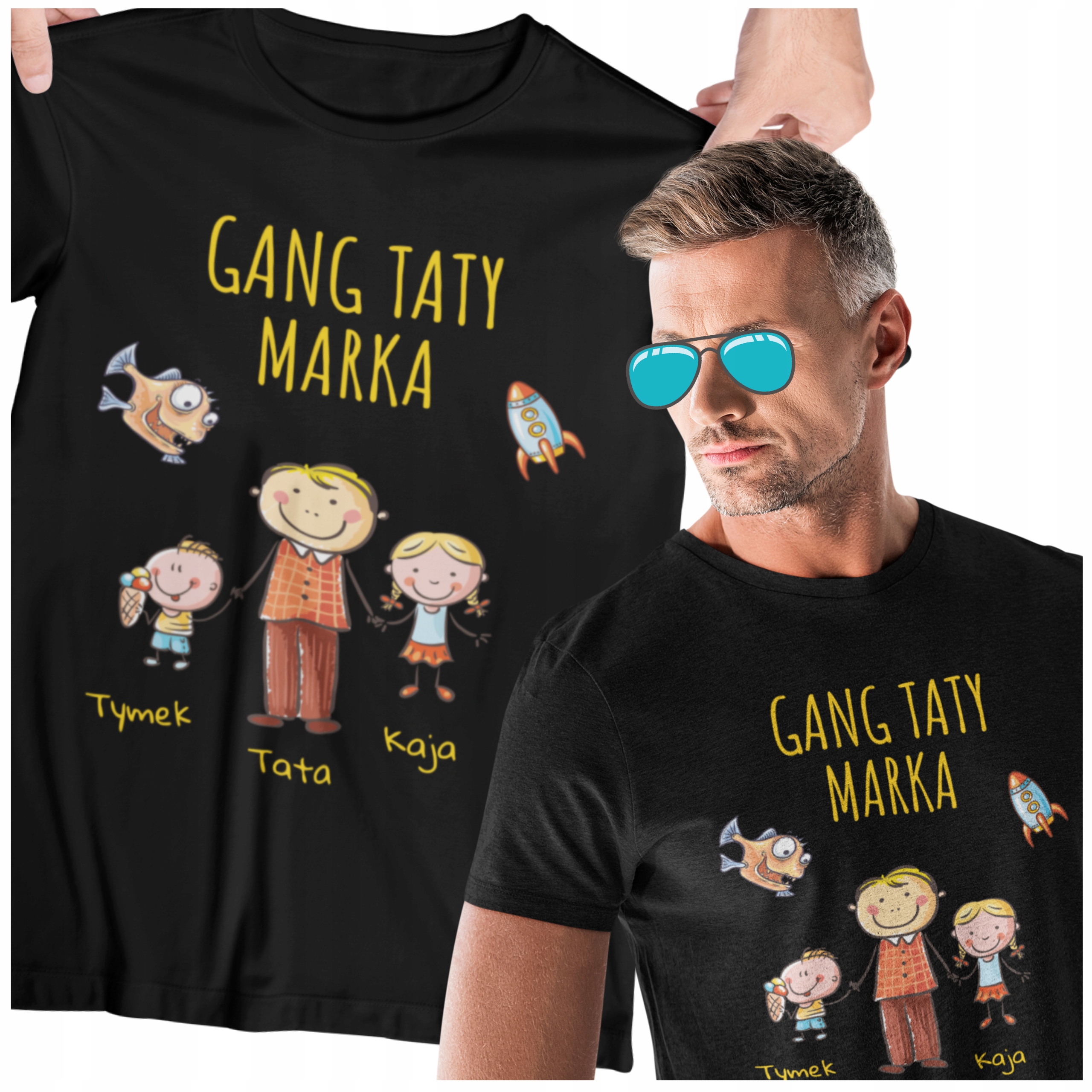 

Na Dzień Ojca Taty Koszulka Kreator Gang