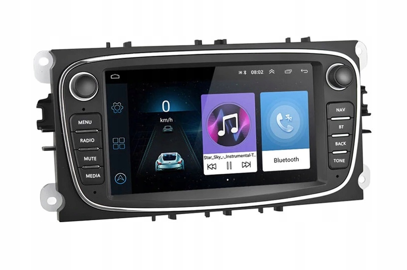 РАДІО 2 DIN FORD ANDROID 9 WIFI GPS НАВІГАЦІЯ