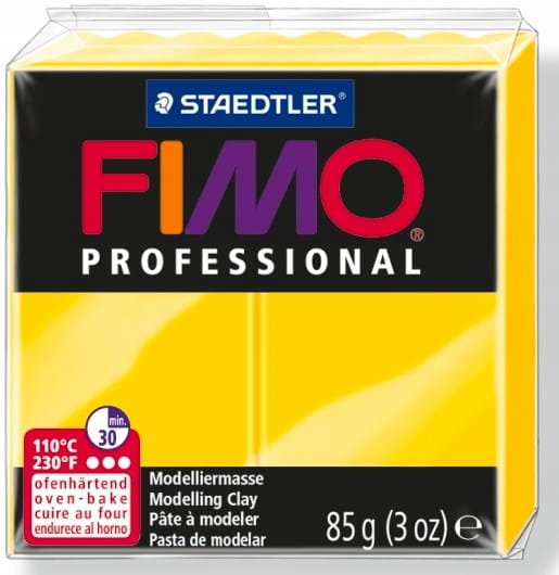 Modelina Fimo Professional kolor: żółty - 100