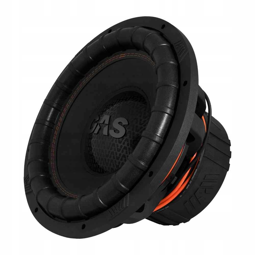 Subwoofer samochodowy Gas Max S1-15D2 Bass głośnik 38cm Rms 1600W Moc 3200W
