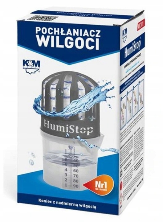 

Pochłaniacz wilgoci HumiStop AK101 K&m 1szt