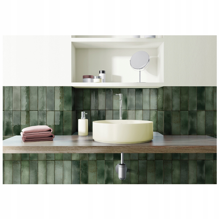 ESTUDIO AMAZONIA JADE zielona płytka ścienna Typ glazura