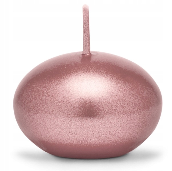 

Świeczka Pływająca Świece Rose Gold Rózówe Zloto
