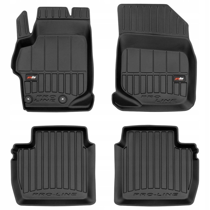 Gumové Koberce Citroen C-elysse 2012-2019 Korytka 3D