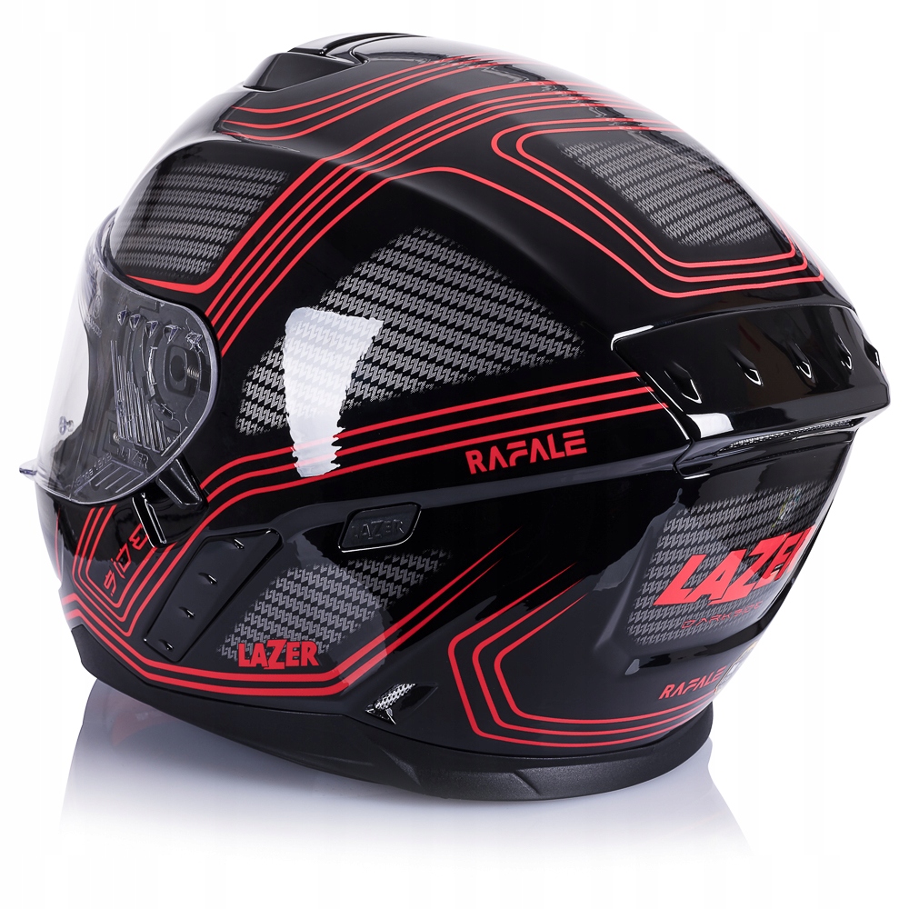 KASK MOTOCYKLOWY LAZER RAFALE DARKSIDE BLENDA XL Rodzaj lakieru błyszczący