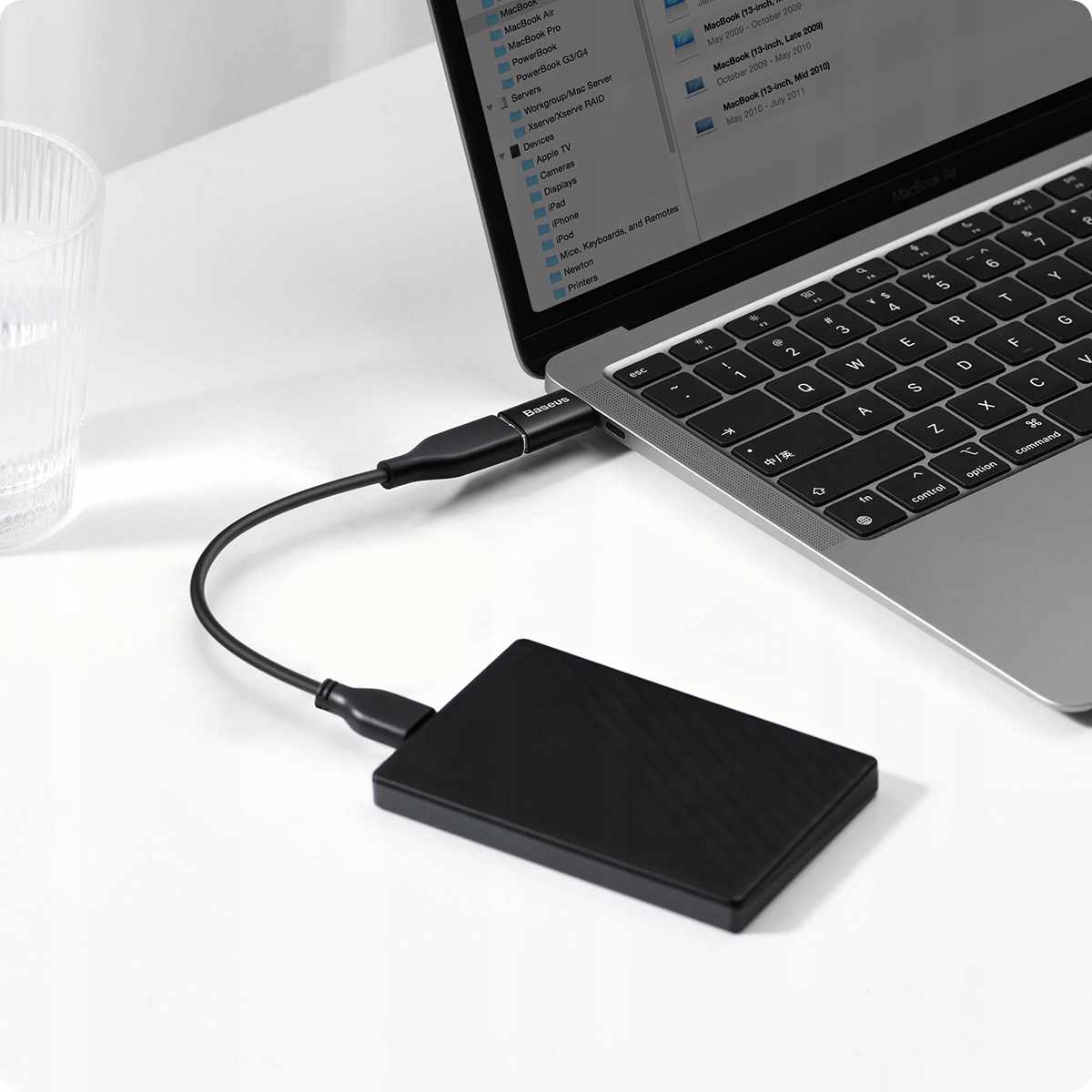 ADAPTER PRZEJŚCIÓWKA OTG USB 3.1 USB-A na USB-C BASEUS TRANSMISJA 10Gb/s Marka Baseus