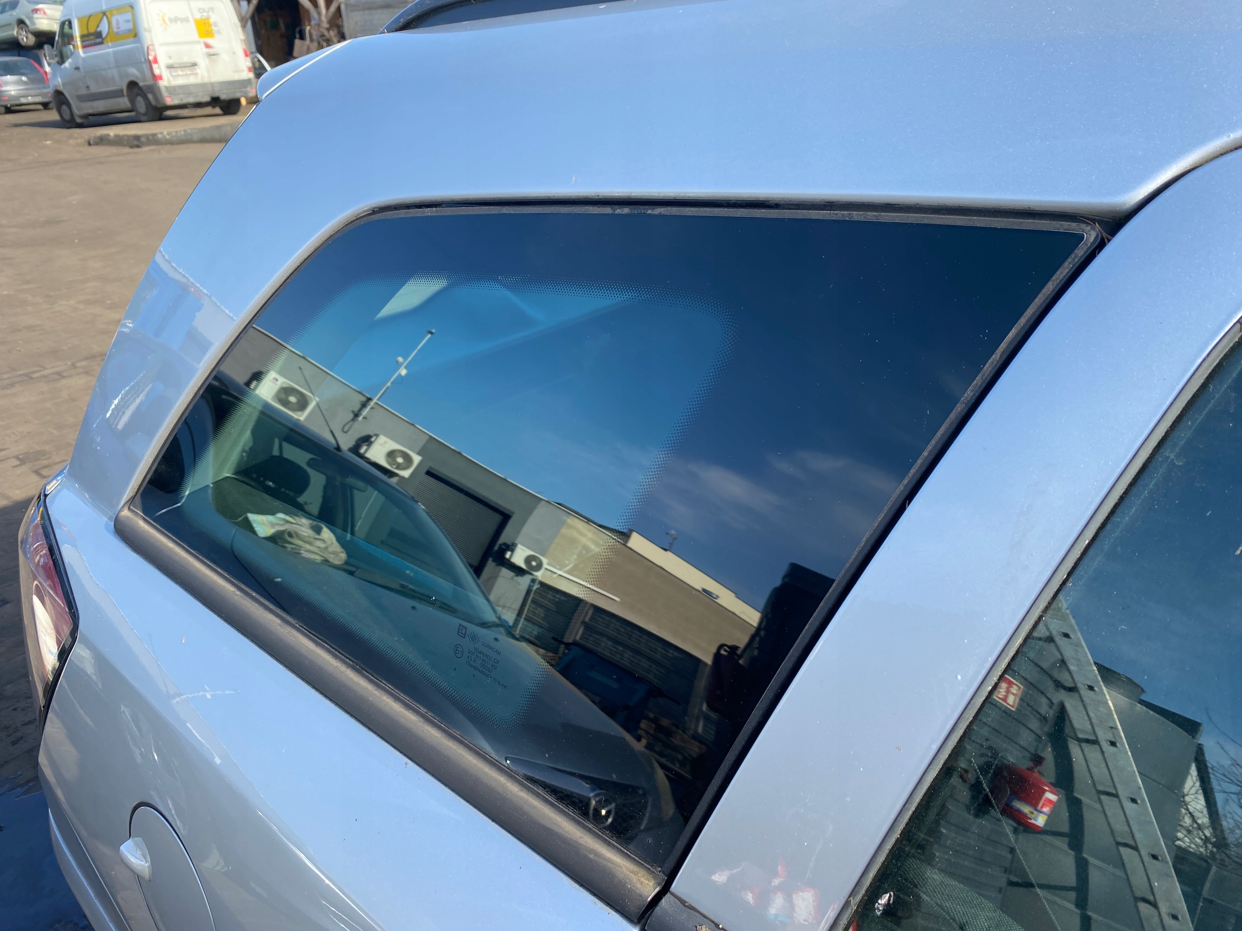 Opel Astra H FL 07-14 window bodywork side right right without USZCZELKI