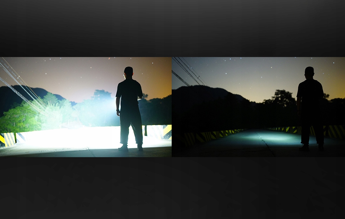 Nitecore TUP Latarka LED 1000lm OLED IP54 2 Tryby Maksymalna siła światła 1000 lm