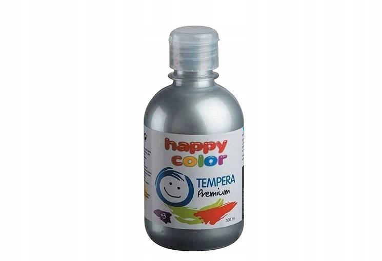 

Farba tempera 300ml Happy Color Srebrna nr7344