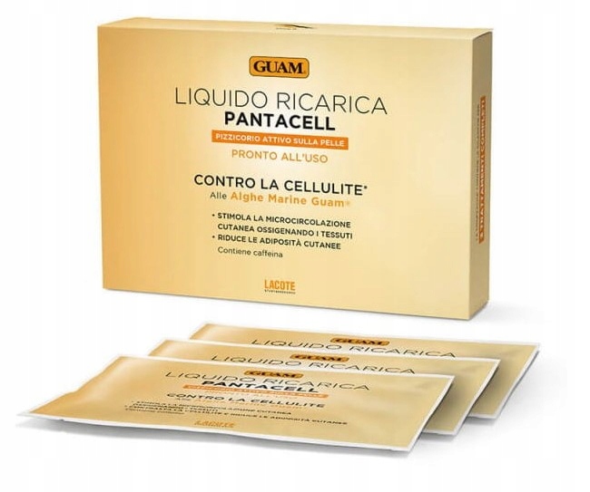 Guam Pantacell doplňkový roztok pro návleky proti celulitidě 3x100 ml