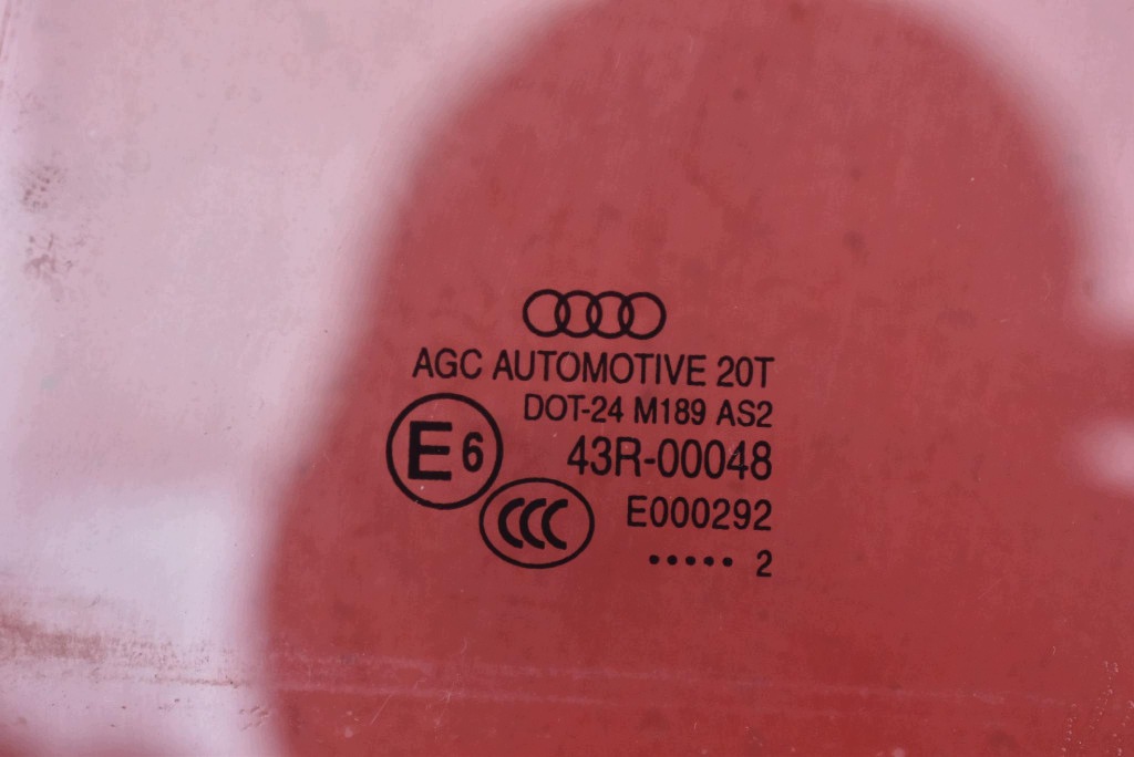 window side left rear part rear AUDI Q5 8R 12-17