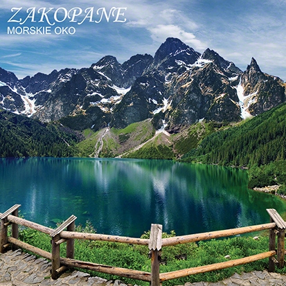 

Magnes Na Lodówkę 3D Zakopane Morskie Oko